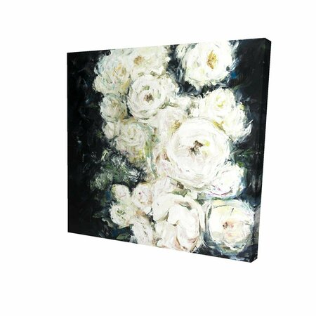 FONDO 32 x 32 in. Garden Roses-Print on Canvas FO2791926